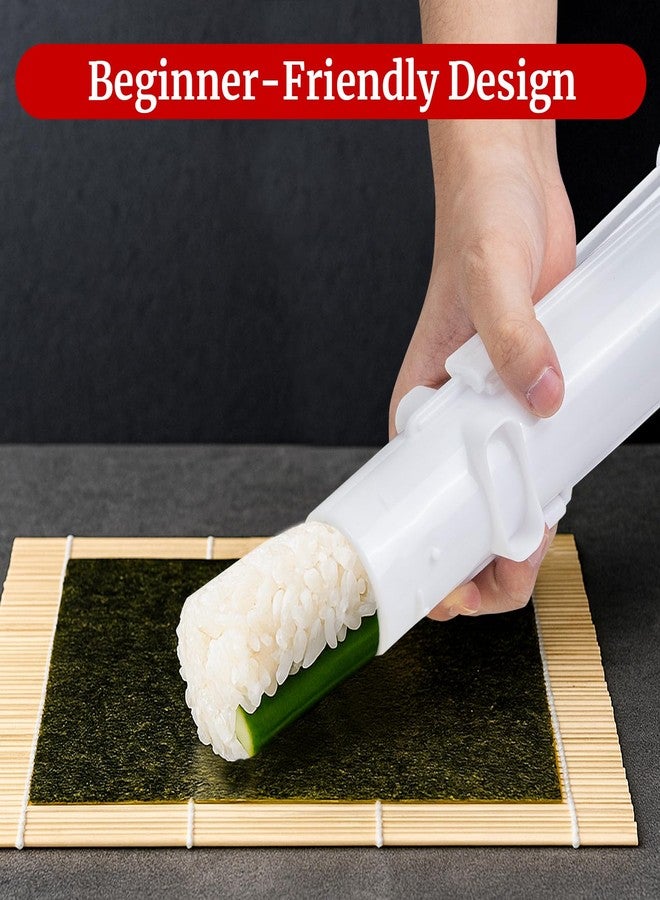 DigNew Sushi Making Kit - 31 in 1 Complete Sushi Making Supplies with Bamboo Mats, Rice Paddle, Sushi Cut Mold, Sushi Gloves & Sushi Tools - Fun DIY Set for Homemade Sushi, Sashimi & Maki Rolls - Image 5